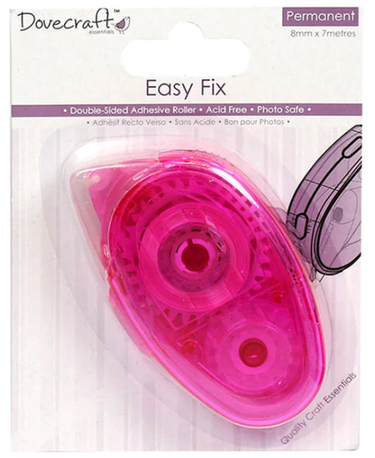 Dispensador cinta adhesiva doble cara recomendada para fotos Dovecraft EasyFix Permanent
