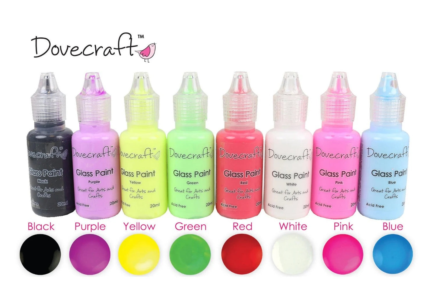Dovecraft Glass Paint CDU