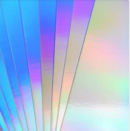 Pad de cartulinas espejo Premium A4 Mirror Holographic 10 hojas