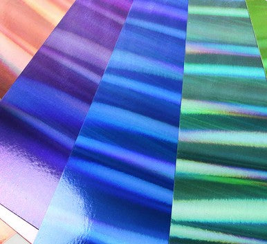 Pad de cartulinas espejo Premium A4 Mirror Rainbow 8 colores