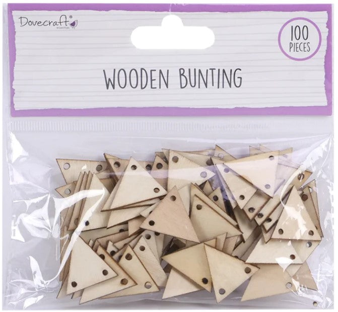 Dovecraft Essentials Wooden Bunting