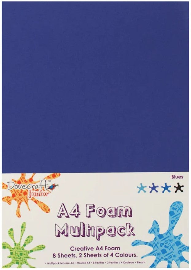 Dovecraft A4 Foam - Blue