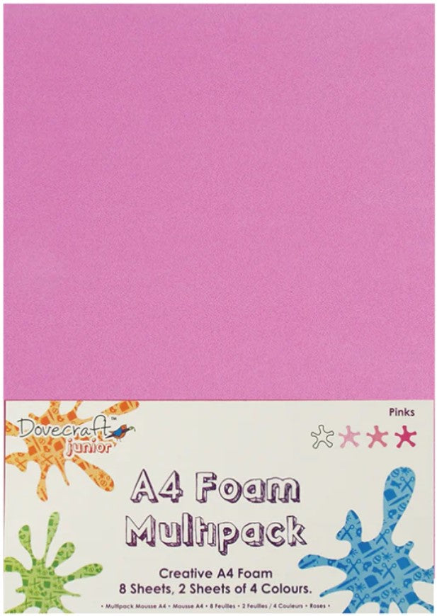 Dovecraft A4 Foam - Pink