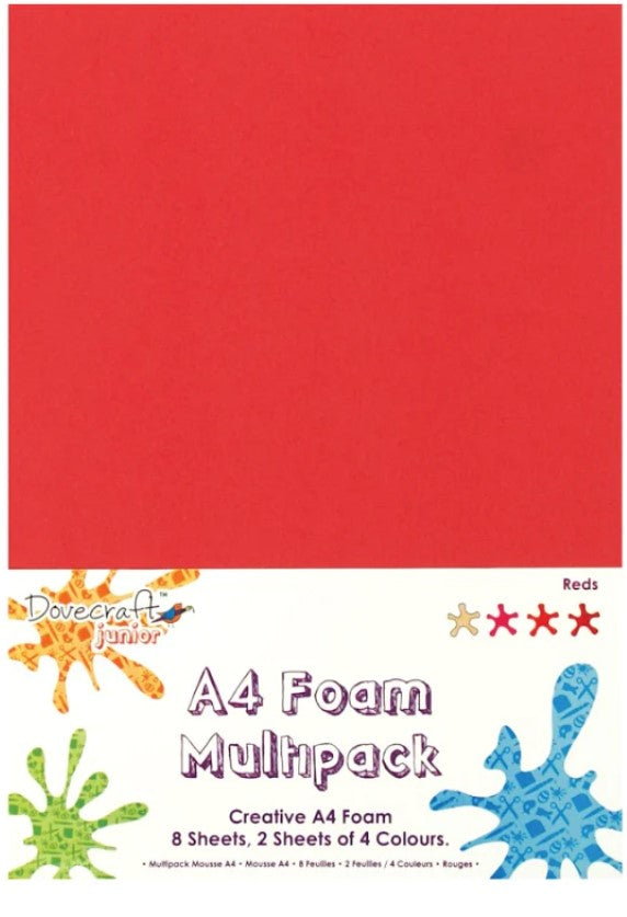 Dovecraft A4 Foam - Red