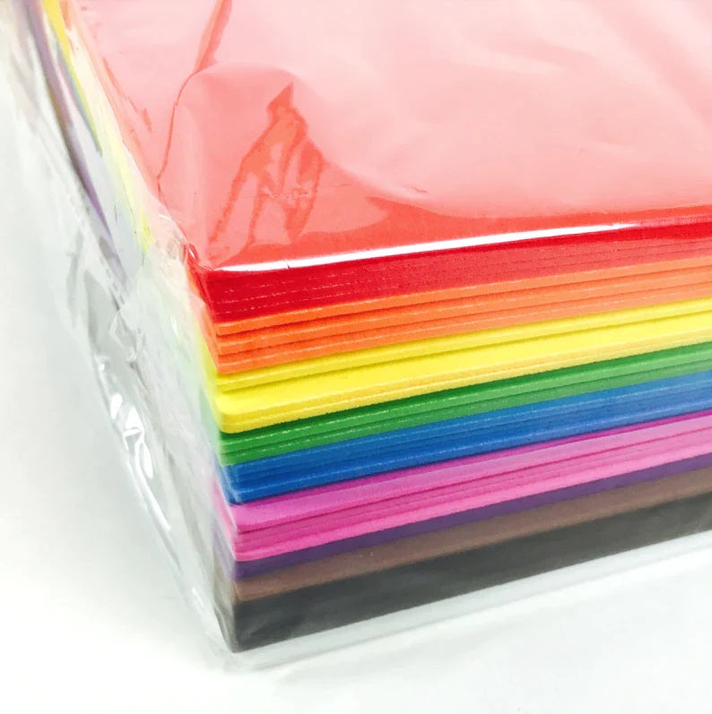 Value Pack hojas de foam A4 10 colores 50 hojas Brights