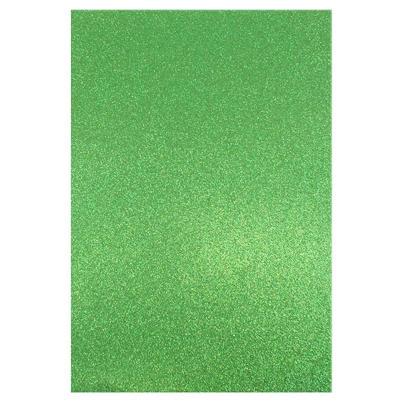 Dovecraft A4 Glitter Card Emerald