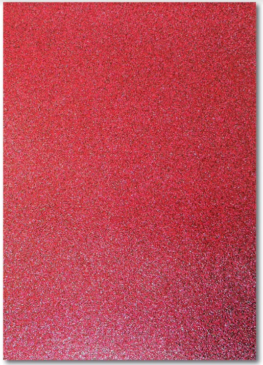 Dovecraft A4 Glitter Card Wine