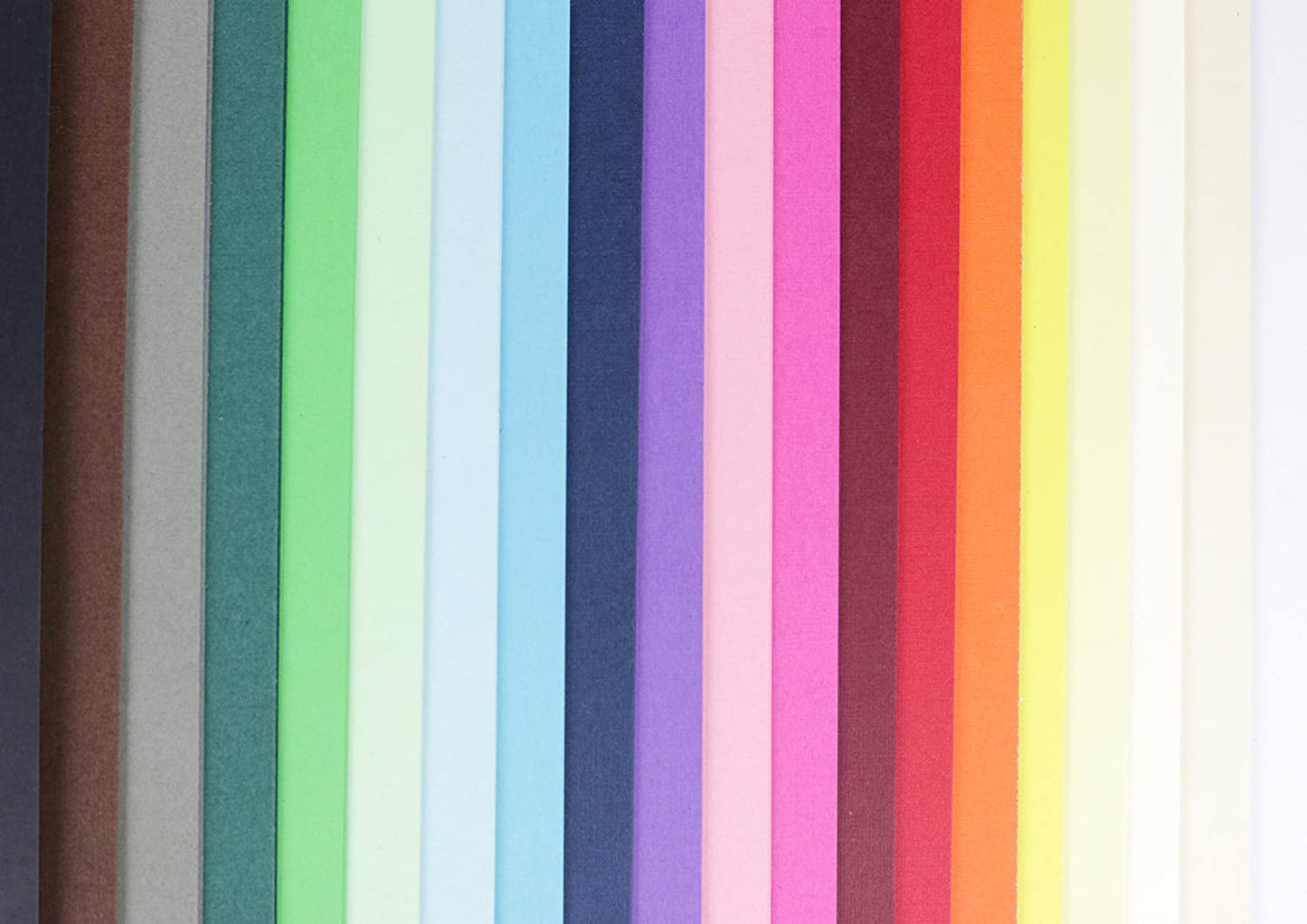 Mega stack de cartulinas Premium texturizadas 12x12" colores surtidos 80 hojas