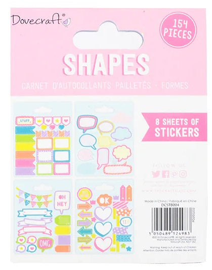 Dovecraft Sticker Book - Shapes