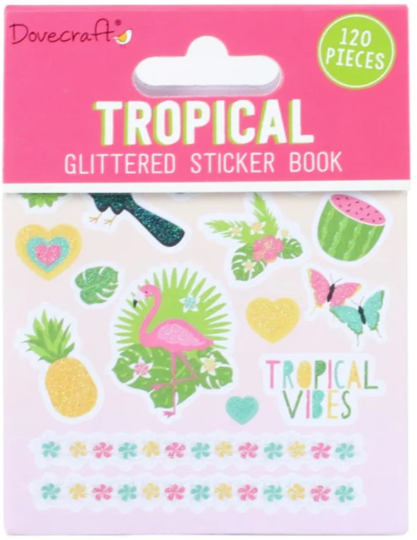 Dovecraft Sticker Book - Tropical
