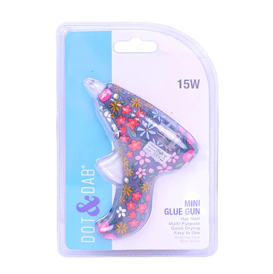 Dot & Dab pistola de pegamento Navy Floral