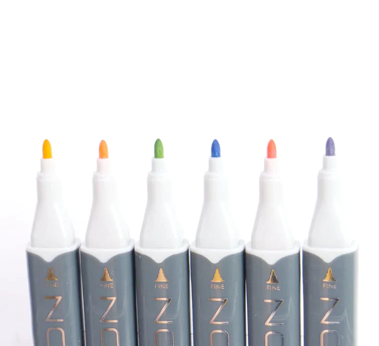 Sketch Markers - 6pcs - Pastels
