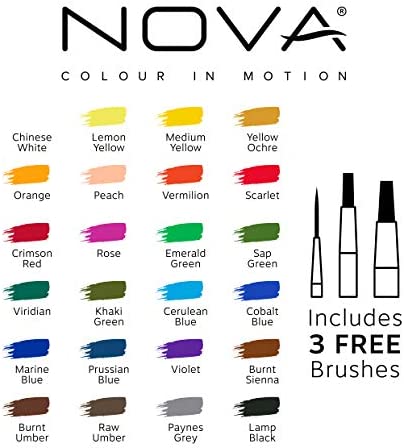 Nova 24 Watercolour Paints