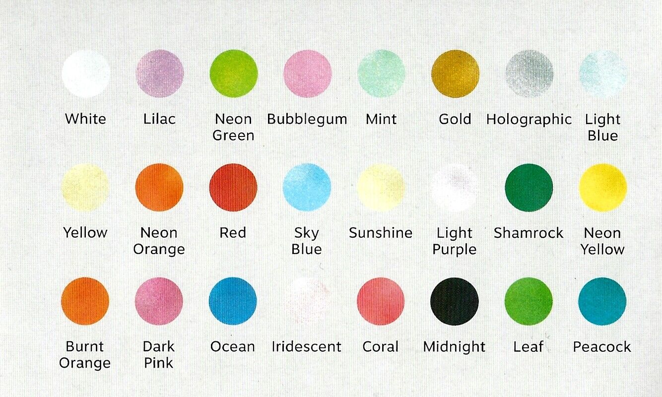 Nova 24 3D Glitter Fabric Paints