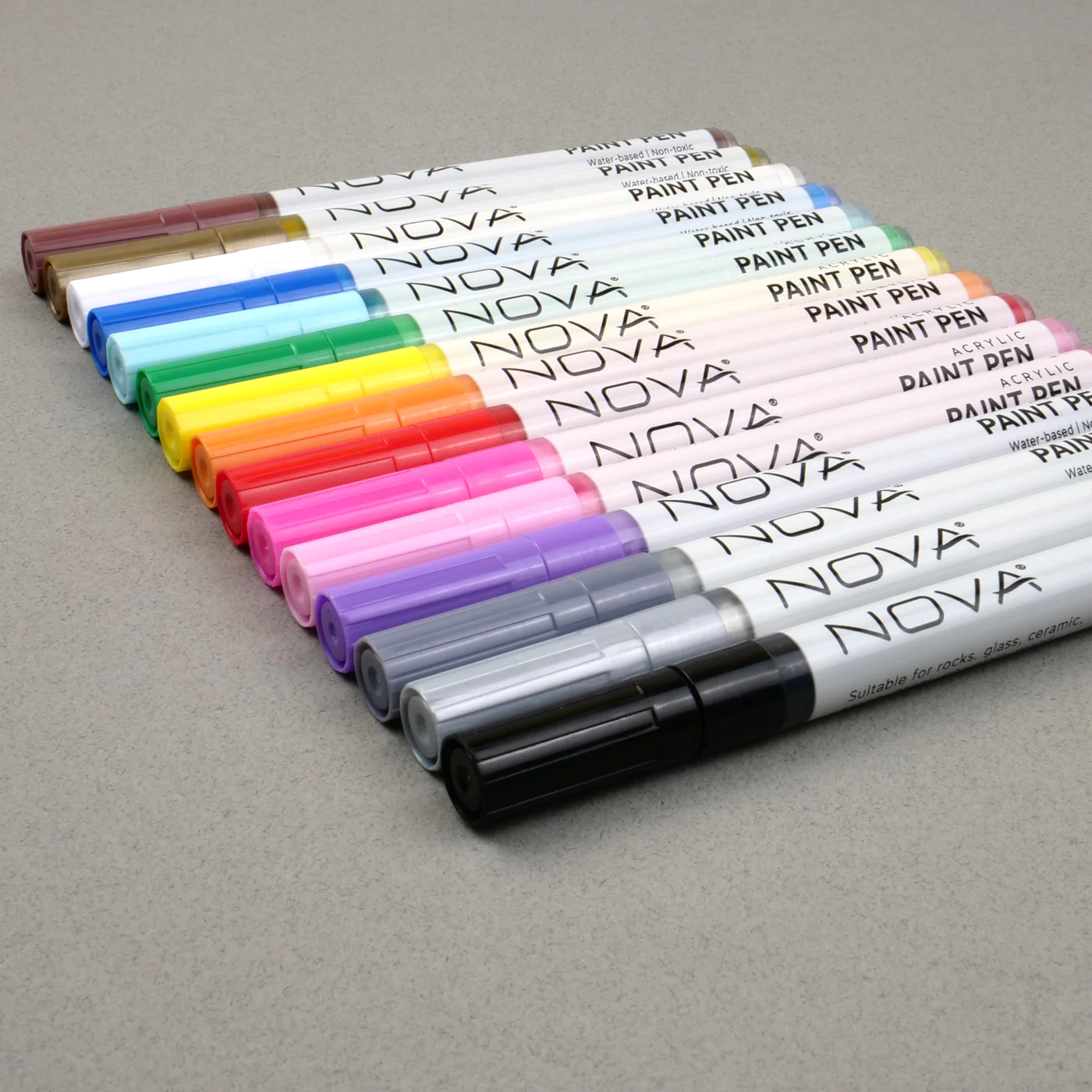 Set de rotuladores acrílicos Nova 15 pcs Acrylic Paint Pens