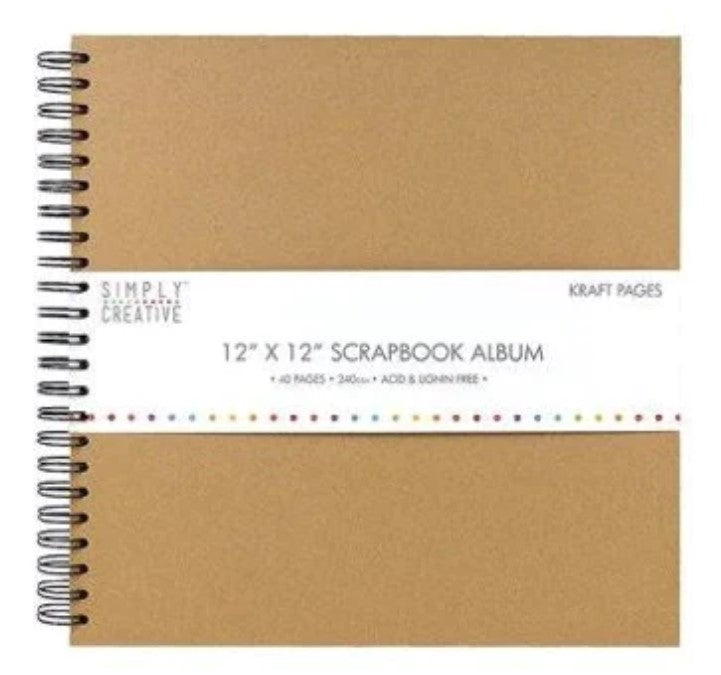 Simply Creative Album 12x12 - Plain