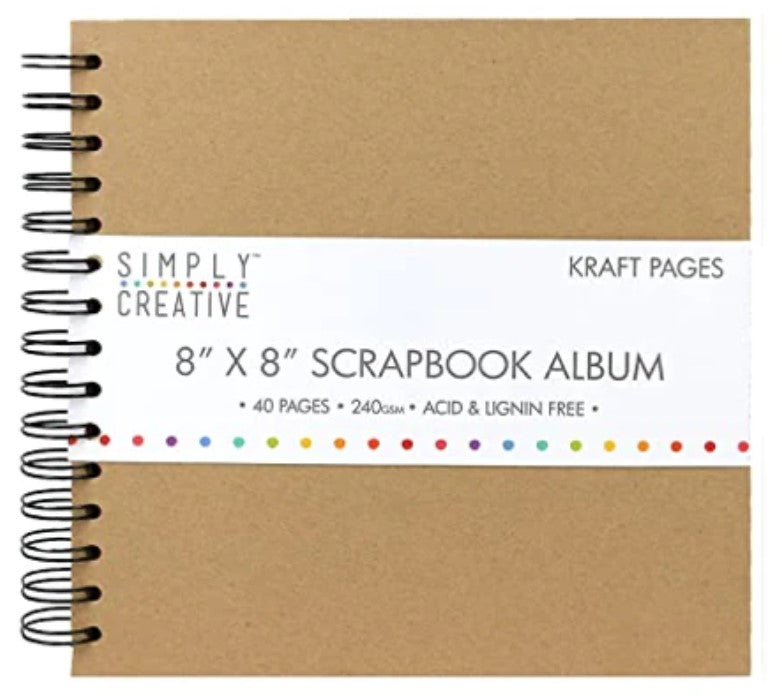 Simply Creative Album 8x8 - Plain