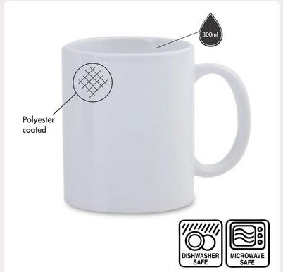 SIMPLY CREATIVE SUBLIMATION MUGS PACK OF 36 MUGS
