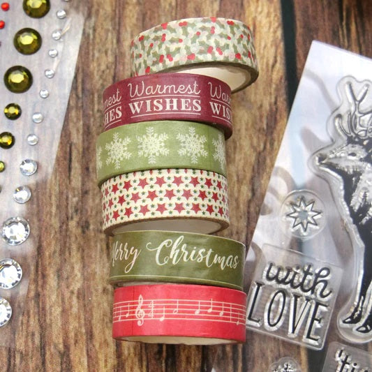 Juego De 4 Rollos De Cintas Washi Vintage Decorati... – Vicedeal