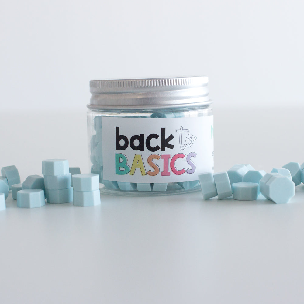 Set de perlas lacre 35g Celeste pastel Back to Basic