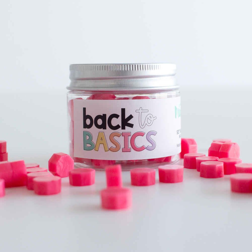Set de perlas lacre 35g Sandia Back to Basic