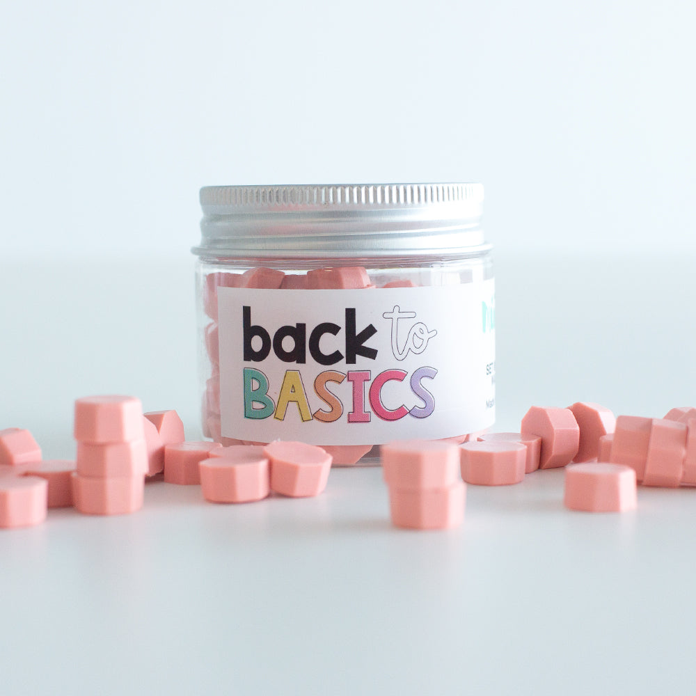Set de perlas lacre 35g Melocotón Back to Basic