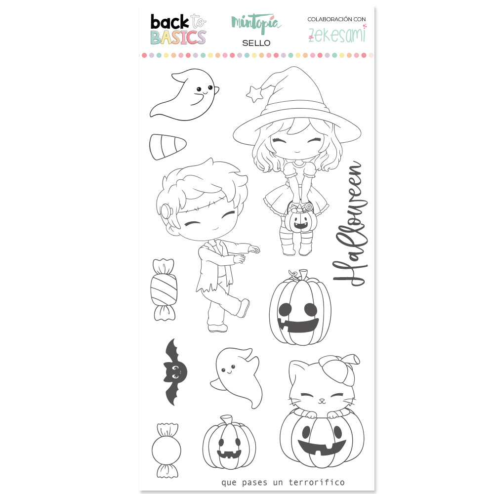 Sello De Halloween by Zekesami de Mintopía