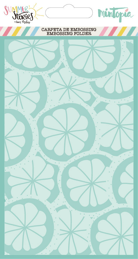 Carpeta de embossing Limones