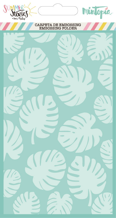 Carpeta de embossing Monstera