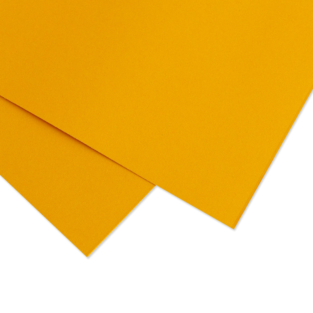 Cartulina PREMIUM Textura Lisa Mintopía 12x12" Amarillo dorado