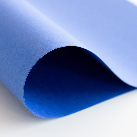 Cartulina PREMIUM Textura Lisa Mintopía 12x12" Azul eléctrico