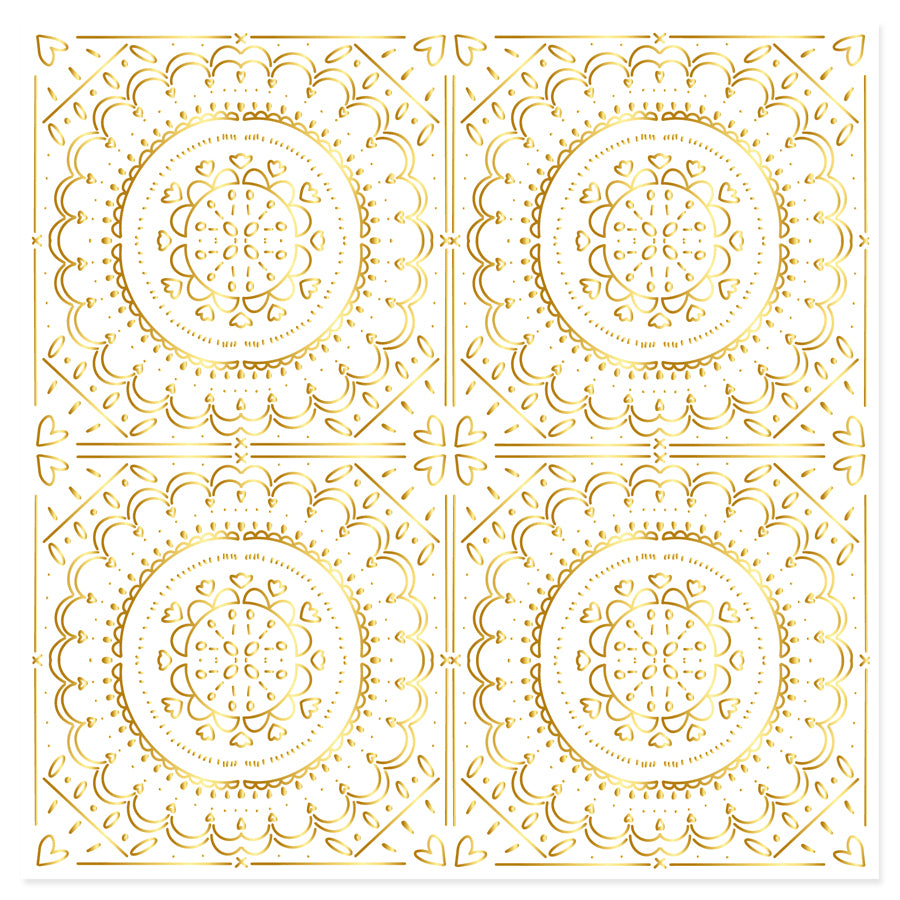 Vellum con foil Maggie