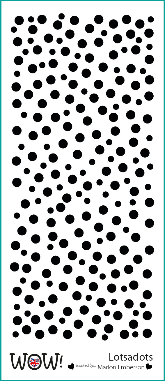 Stencil Wow - Lotsadots (by Marion Emberson)