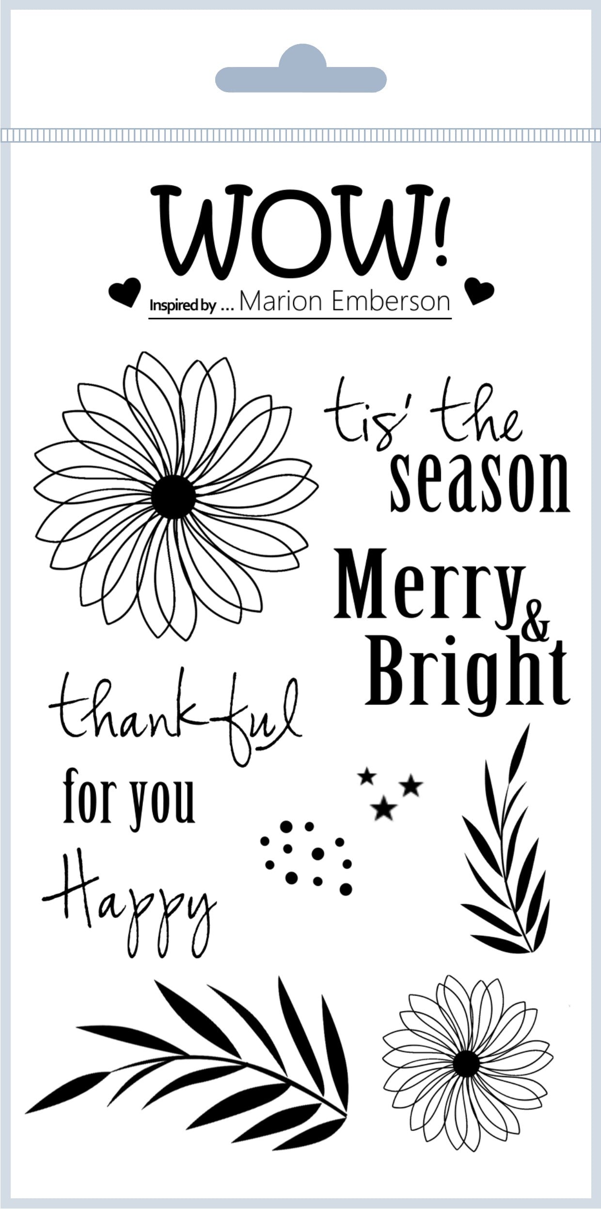 Set de sellos Wow Stamp - To You and Yours (by Marion Emberson)