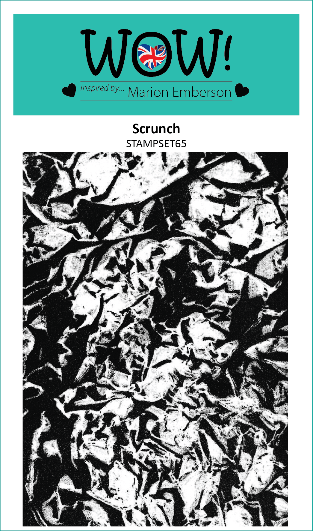 Set de sellos Wow Stamp (A6) - Scrunch (by Marion Emberson)