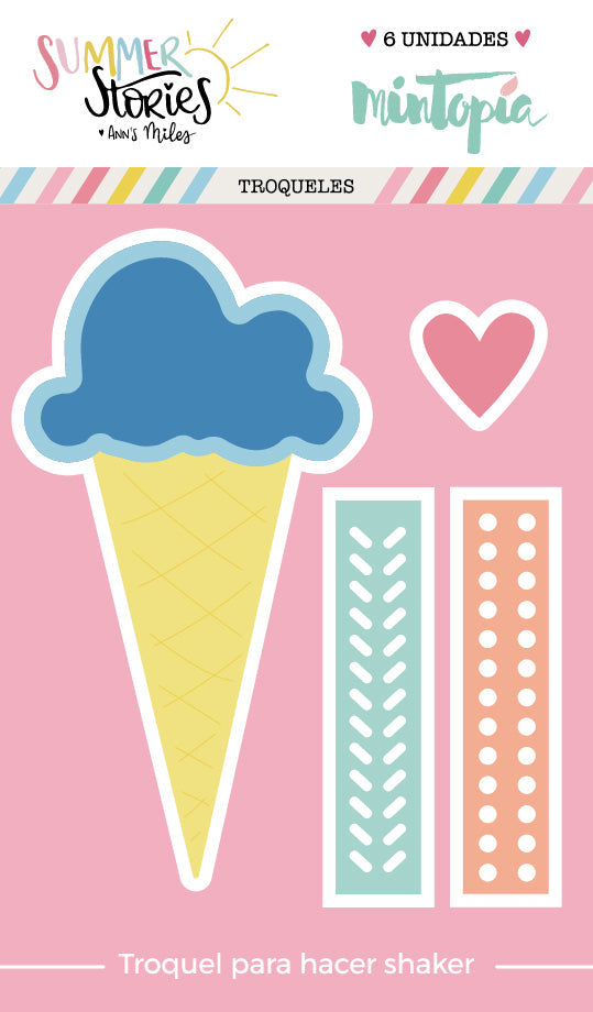 Troquel Cono de helado shaker