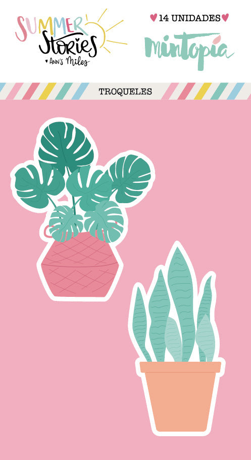 Troquel Plantas de verano