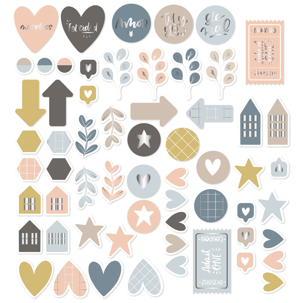 Die cuts Vellum Hola Invierno de Mintopía