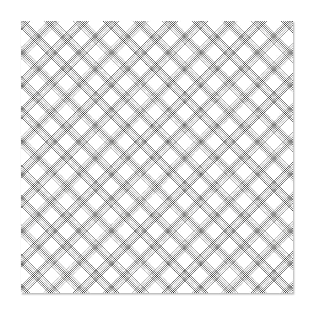 Acetato 12x12" Rayas blancas y negras Aventura