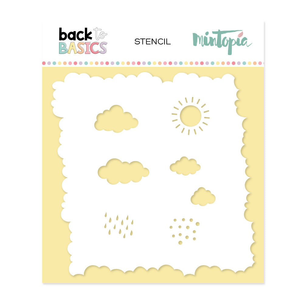 Stencil nubes Back to Basics