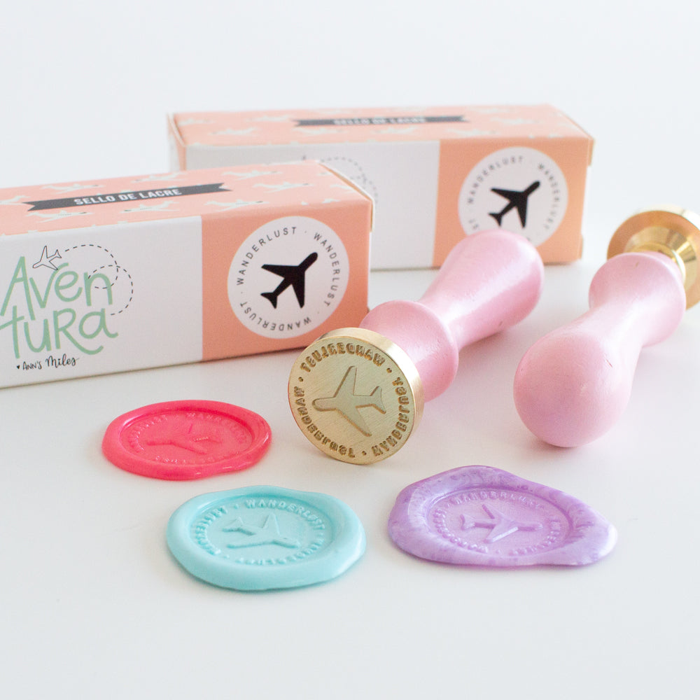 Sello de lacre Ann's Miles Aventura Wanderlust