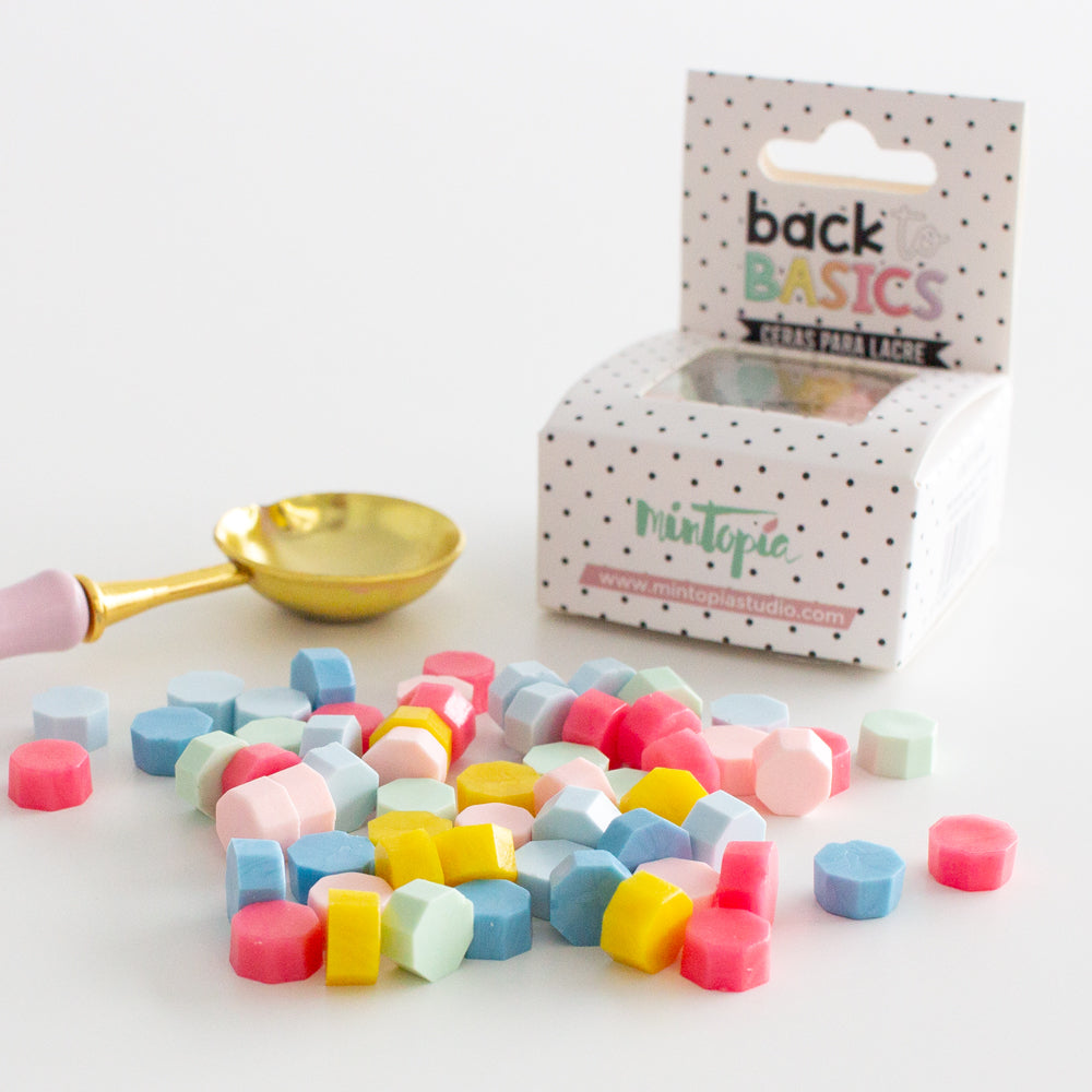 Set perlas de lacre 100 piezas AVENTURA Back to Basic