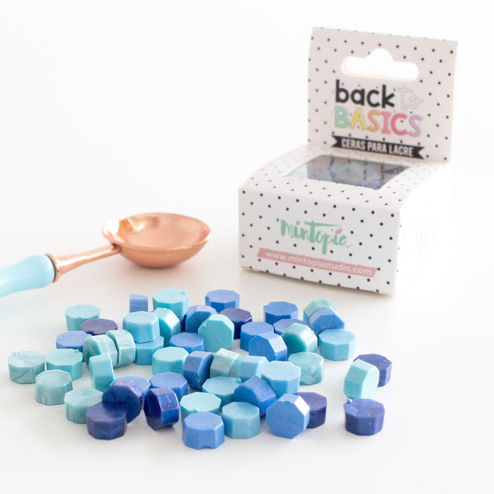 Set perlas de lacre 100 piezas SKY Back to Basic