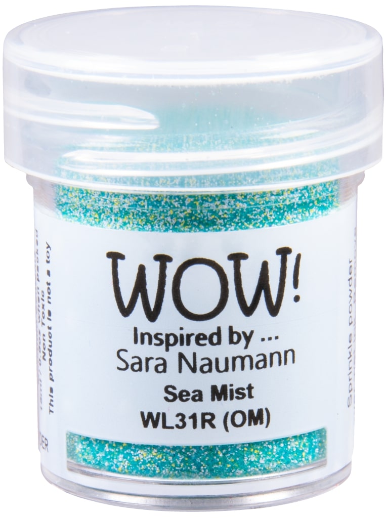 Polvos de embossing Sea Mist - Regular - Sara Naumann