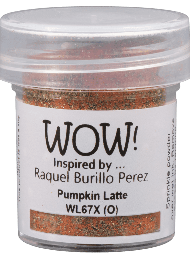 Polvos de embossing Pumpkin Latte - X Raquel Burillo Perez