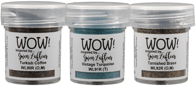 Polvos de embossing Wow - Trio Ancient Orient Gwen Lafleur