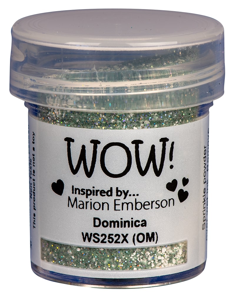 Polvos de embossing Dominica - X - Marion Emberson
