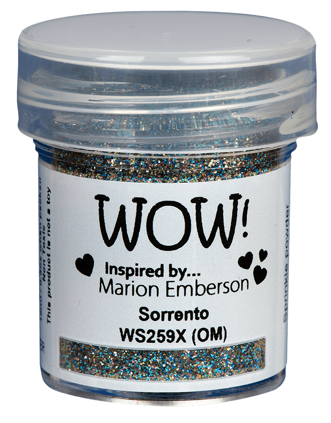 Polvos de embossing Sorrento - Regular - Marion Emberson