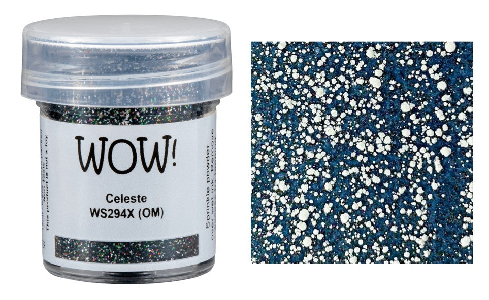 Polvos de embossing Celeste