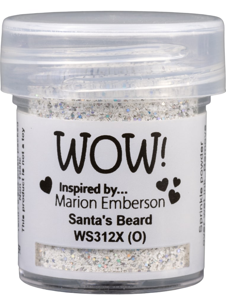 Polvos de embossing Santa's Beard - X